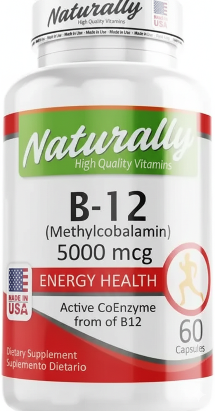 B-12 5.000MCG X 60CAPS