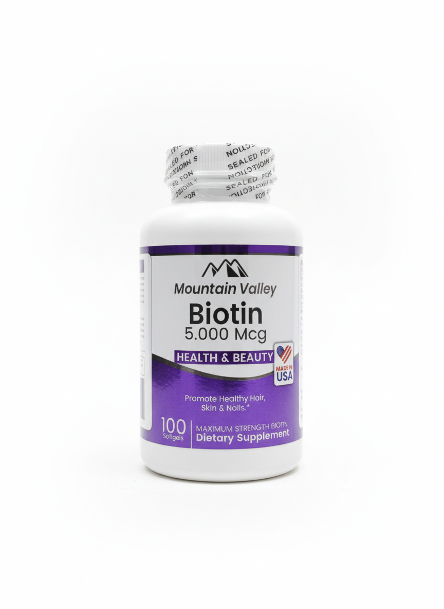 BIOTIN 5.000MCG X 100CAPS