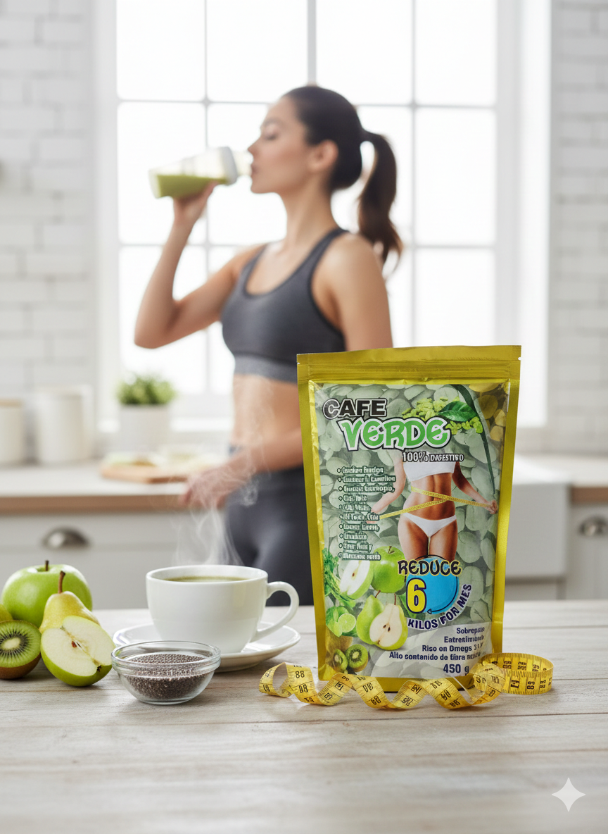 CAFE VERDE FIBRA X 450GR