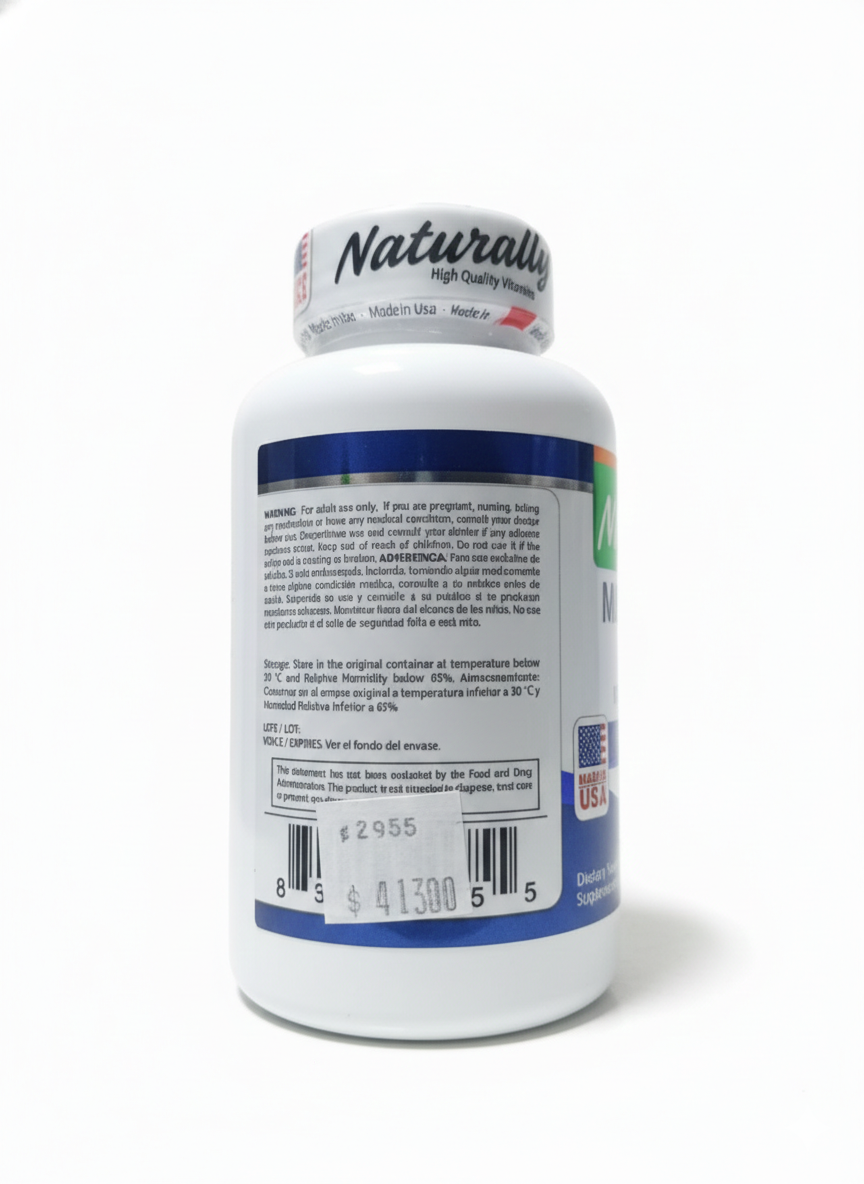 MAGNESIUM CITRATE 500MG X 60CAPS