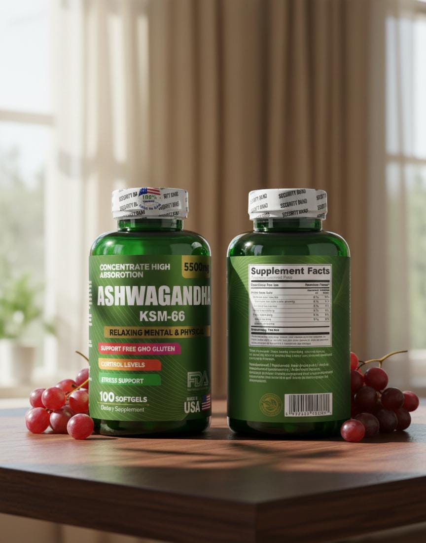 ASHWAGANDHA KSM-66 X 100