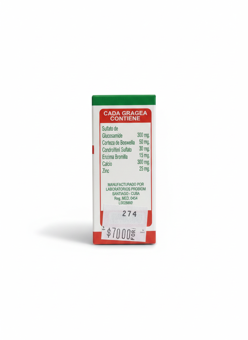 ARTRIN NATURAL 25 GRAGEAS
