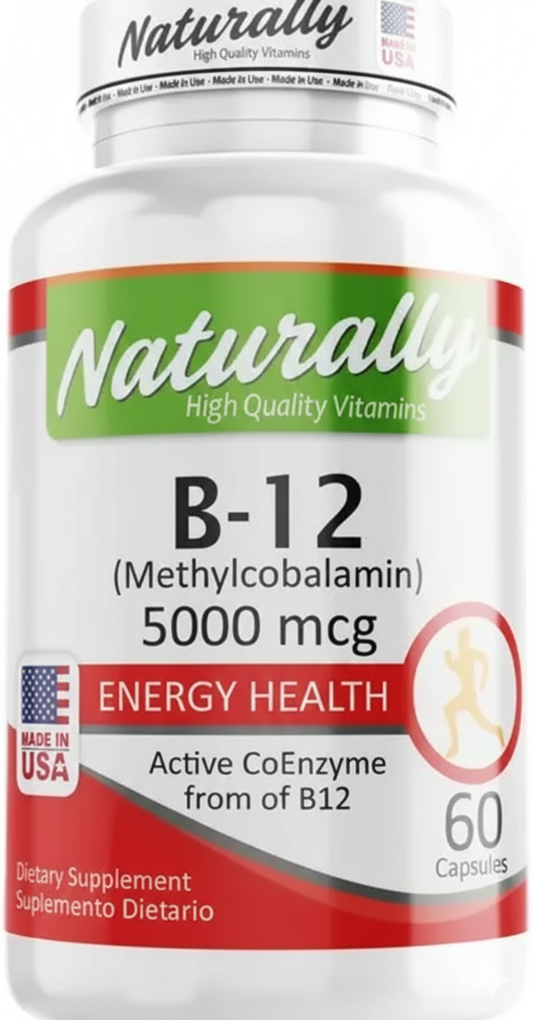 B-12 5.000MCG X 60CAPS