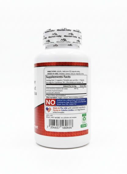 CASTAÑO DE INDIAS 500MG X 60CAPS