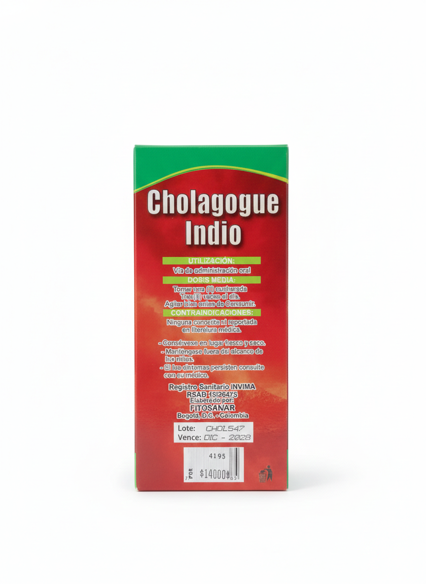 CHOLAGOGUE ALEMAN JBE X 400