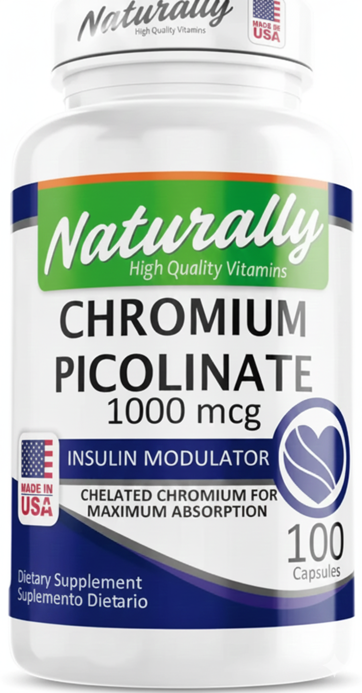 CHROMIUM 1.000MCG X 100CAPS