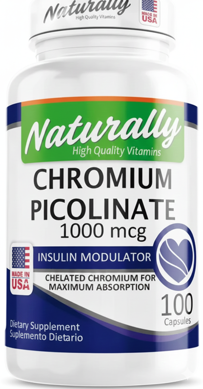 CHROMIUM 1.000MCG X 100CAPS