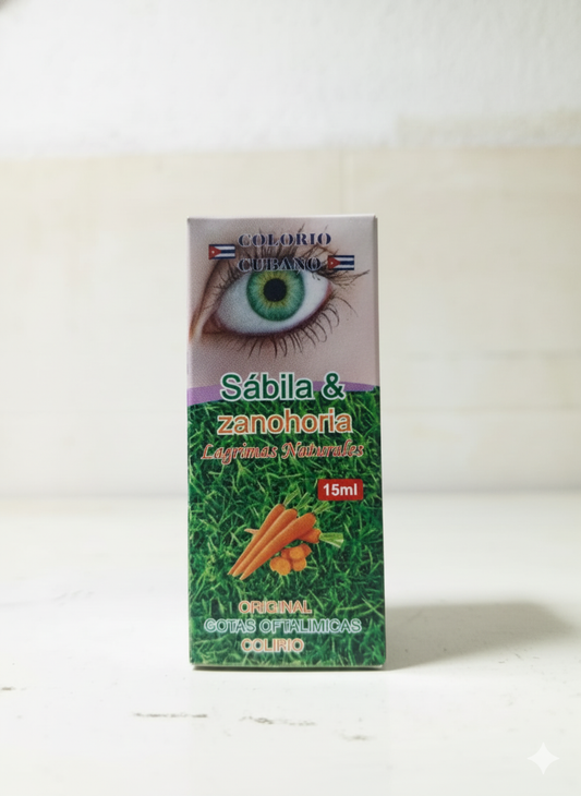 COLIRIO SABILA Y ZANAHORIA X 15
