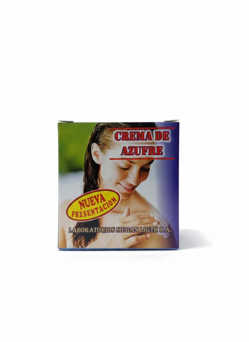 CREMA DE AZUFRE CON PENICILINA.