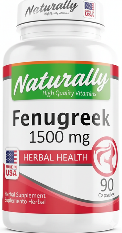 FENUGREEK 1.500MG X 90CAPS.