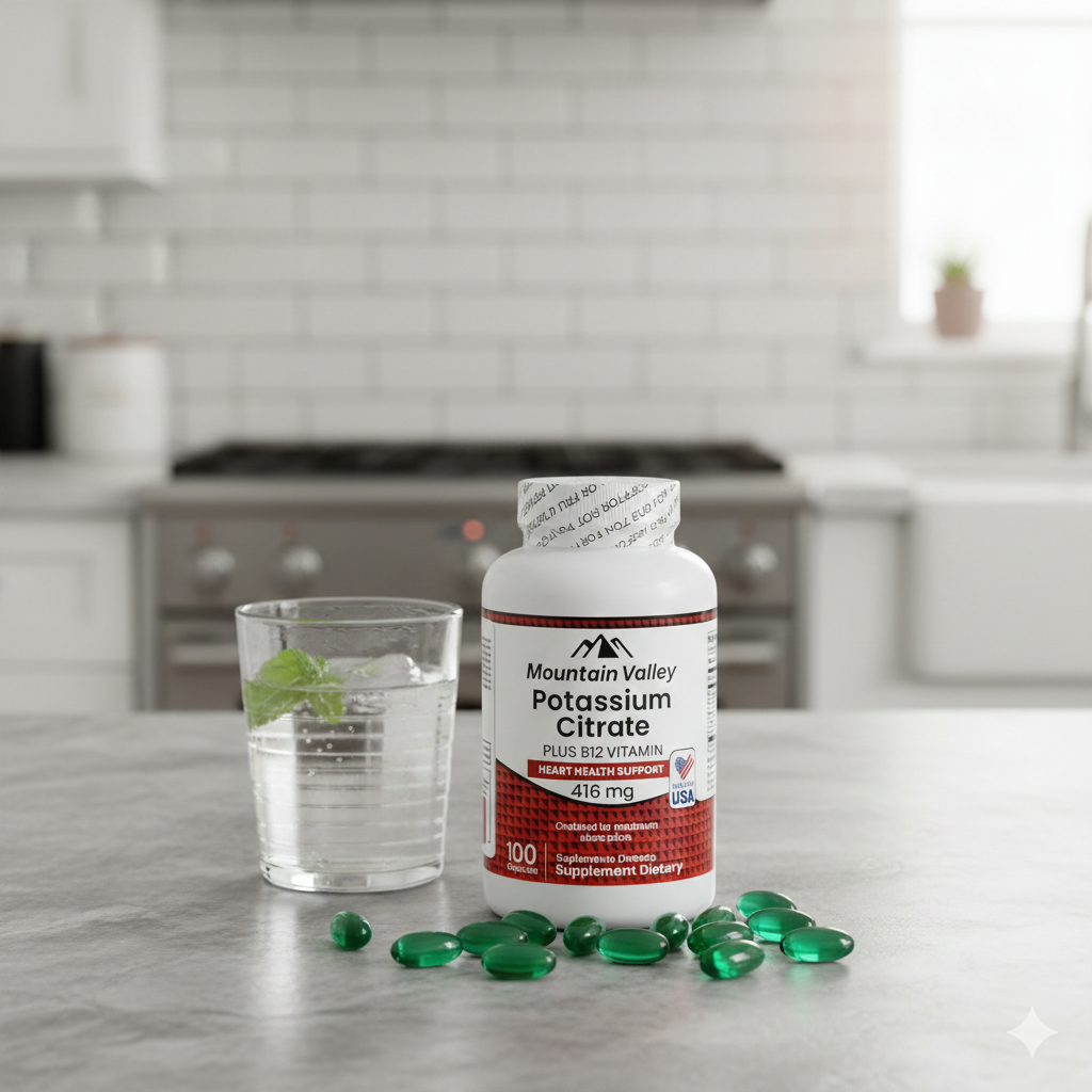 POTASSIUM CITRATE B12 X 100CAPS