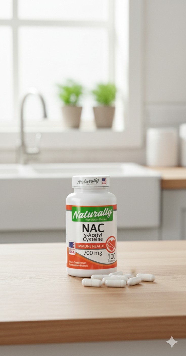 NAC ACETYL CISTEINE 700MG X 100CAP