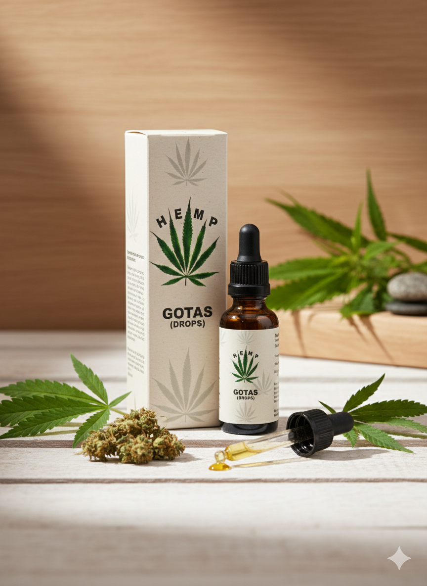 ACEITE DE CANNABIS COMESTIBLE HEMP