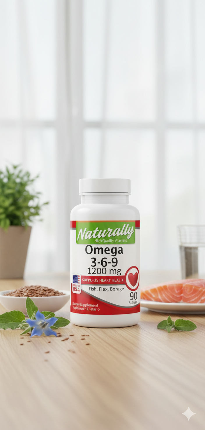 OMEGA 3-6-9 1.200MG X 90SOFT
