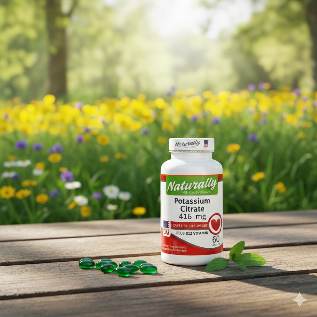 POTASSIUM CITRATE 416MG X 60CAPS