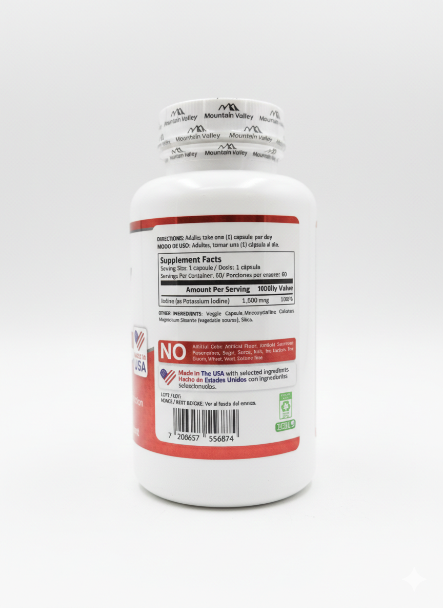 IODINE 1500MCG X 60CAPS