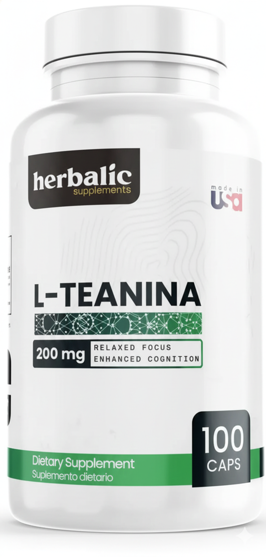 L-TEANINA 200MG X 100CAPS