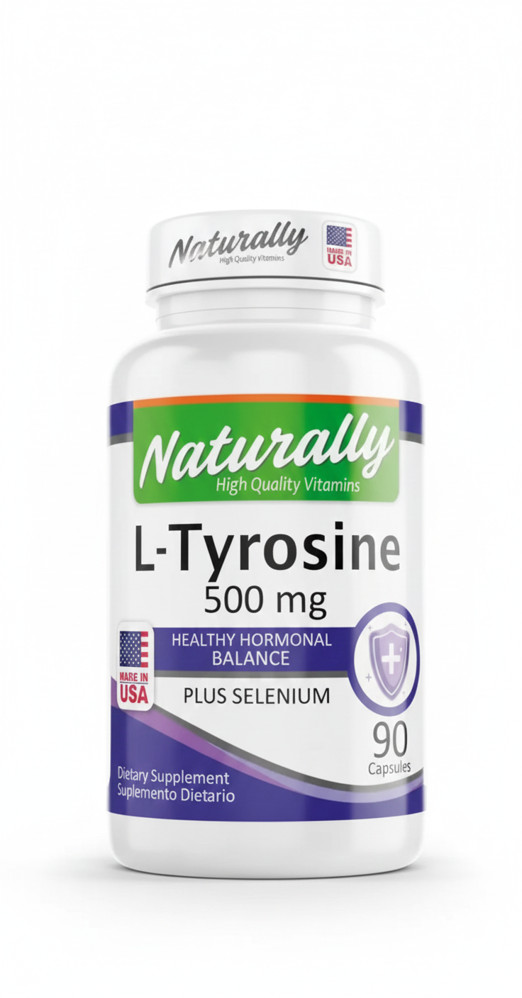 L-TYROSINE 500MG X 90CAPS