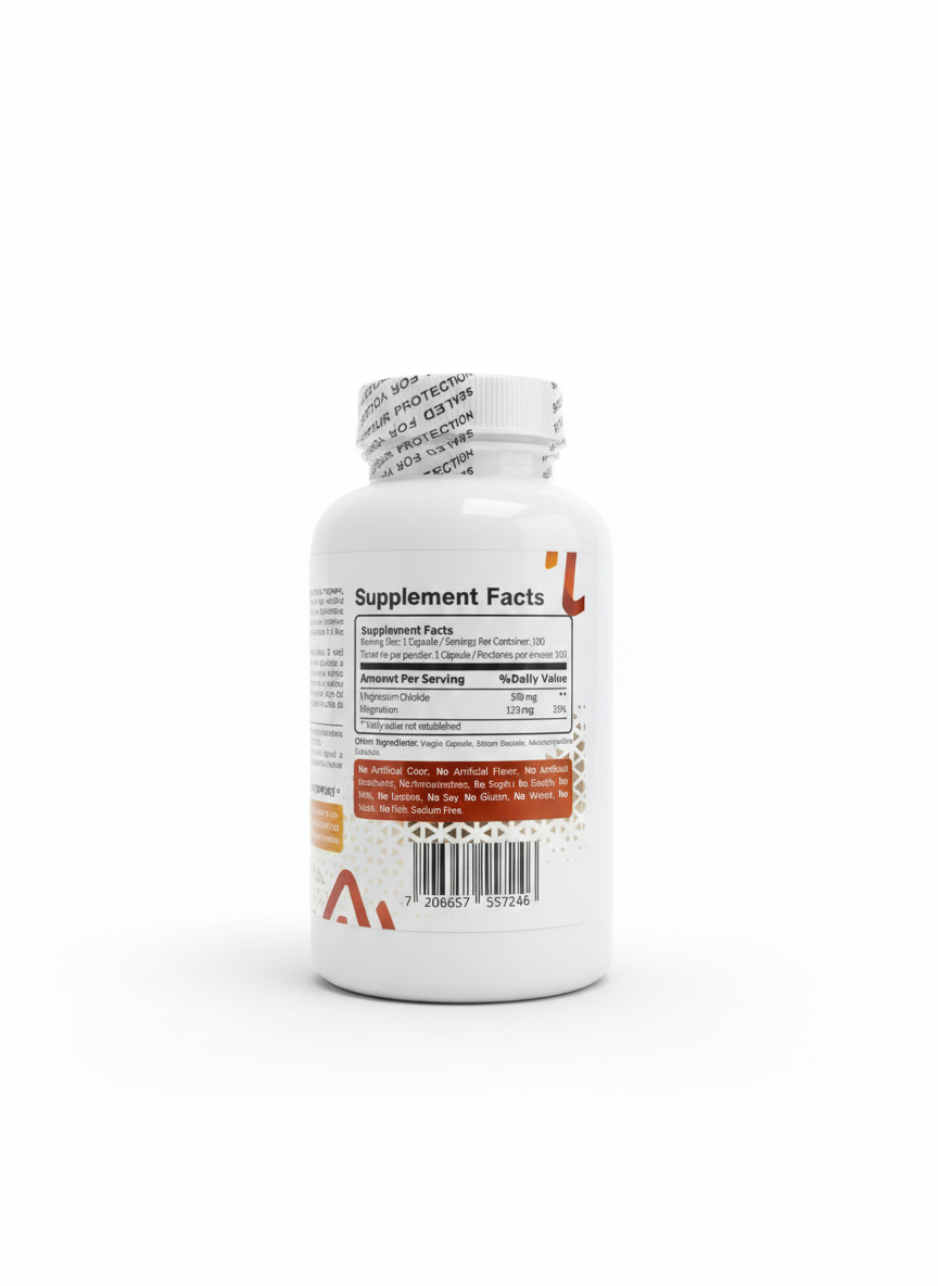 MAGNESIUM CHLORIDE 520MG X 100CAPS