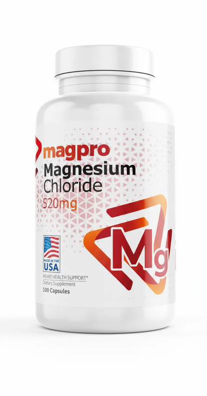 MAGNESIUM CHLORIDE 520MG X 100CAPS