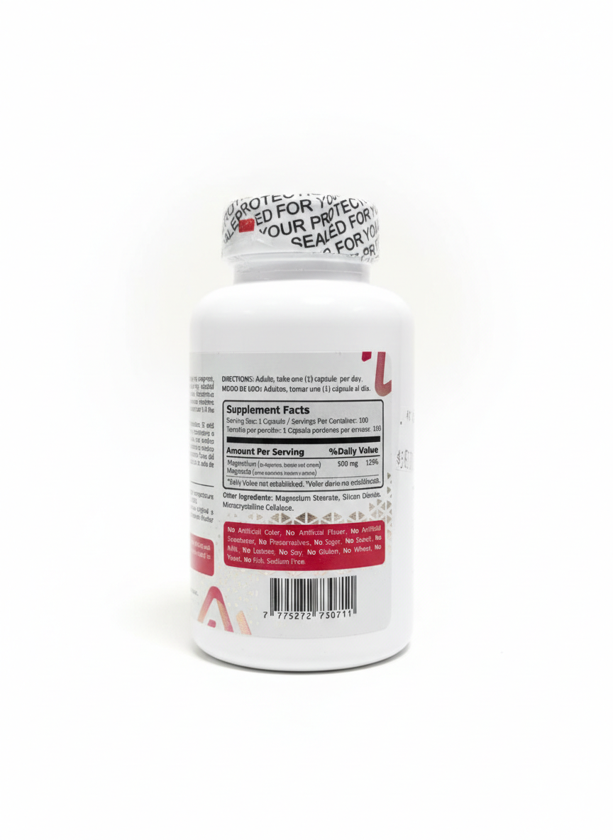MEGA MAGNESIUM 500MG X 100CAPS