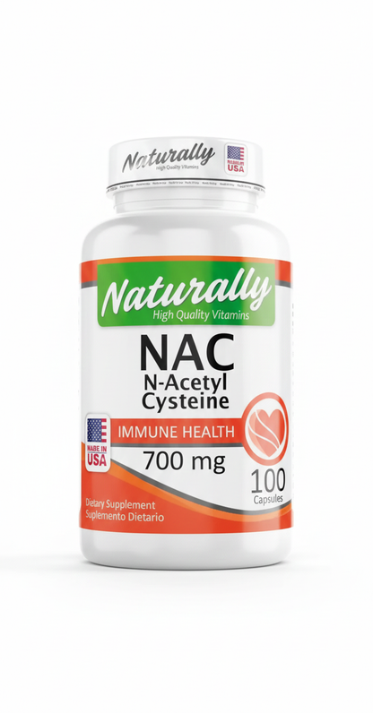 NAC ACETYL CISTEINE 700MG X 100CAP