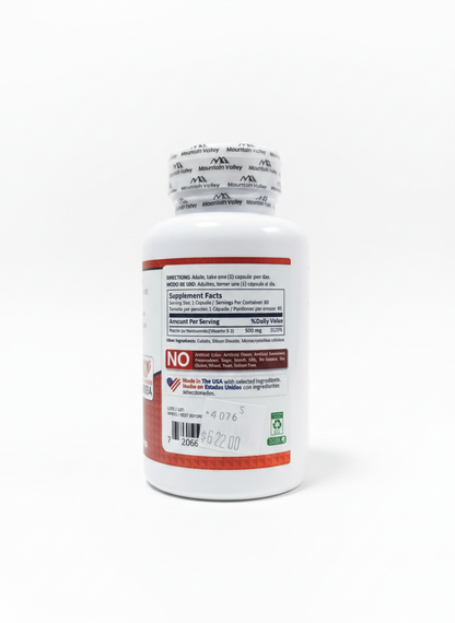 NIACINAMIDE VIT. B3 500MG X 60CAPS