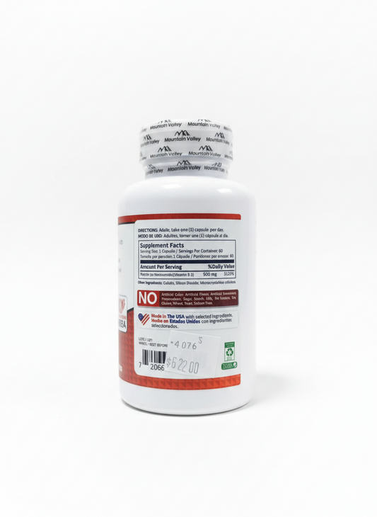 NIACINAMIDE VIT. B3 500MG X 60CAPS
