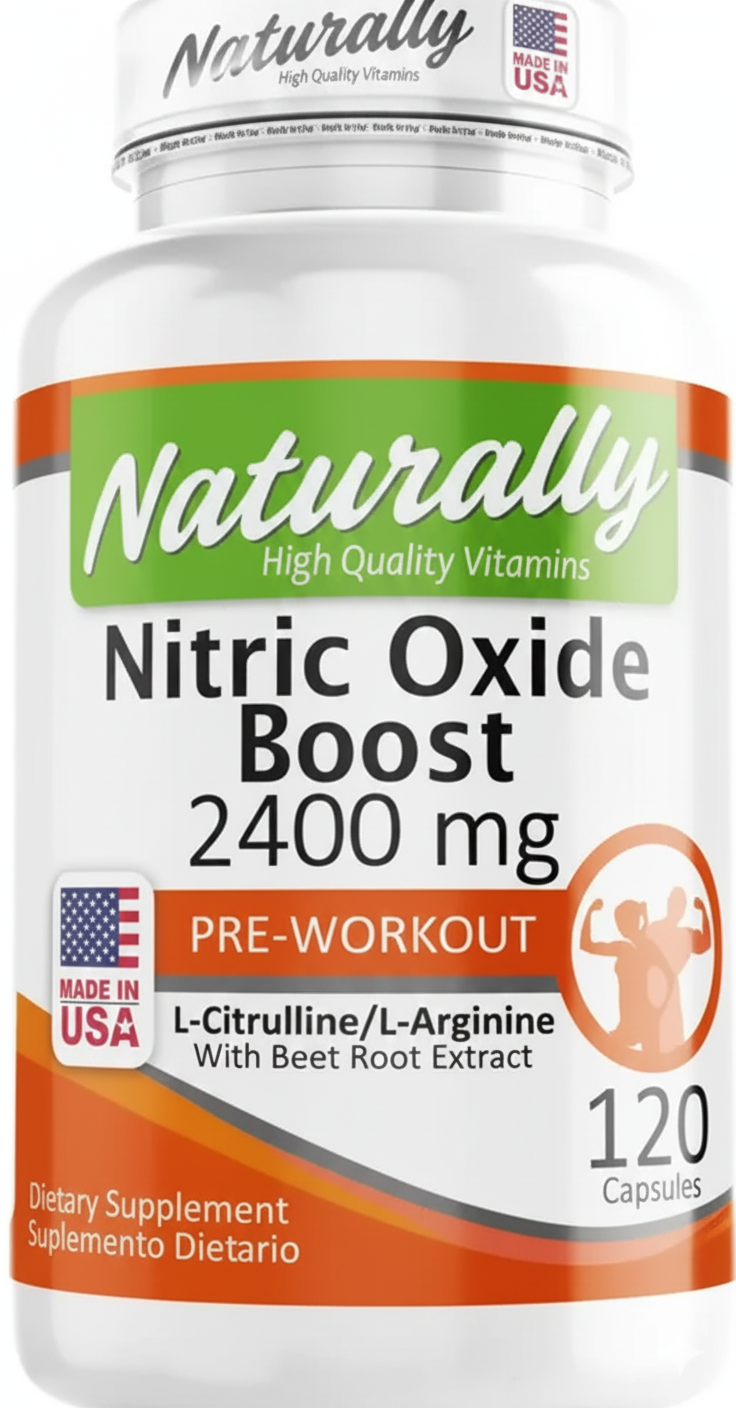NITRIC OXIDE BOOST 2.400MG X 120CAPS