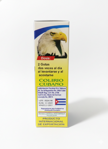 OJO DE AGUILA. COLIRIO CUBANO