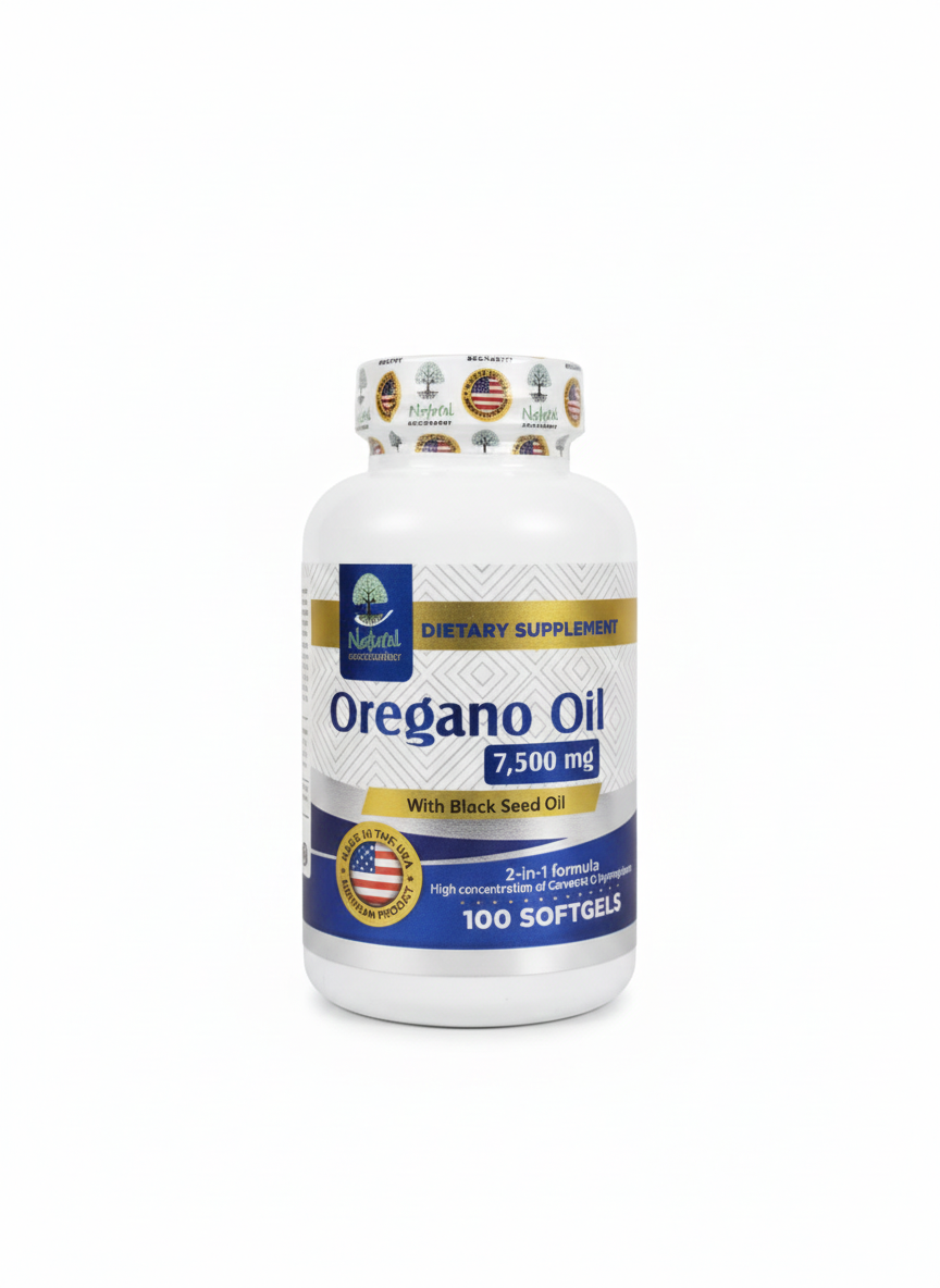 OREGANO ACEITE 7.500MG X 100