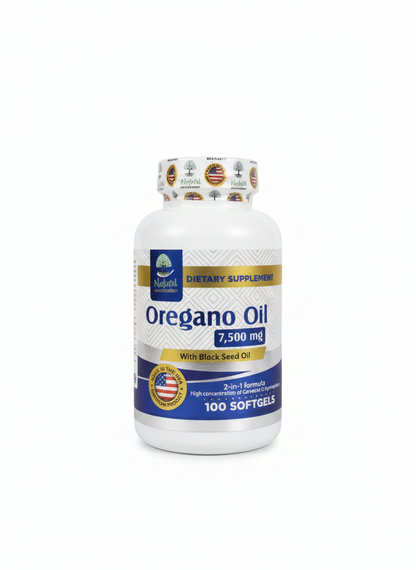 OREGANO ACEITE 7.500MG X 100
