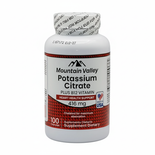 POTASSIUM CITRATE B12 X 100CAPS