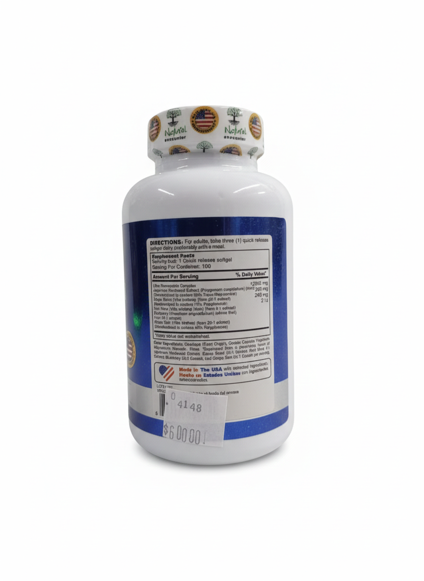 RESVERATROL COMPLEX 1800MG X 100