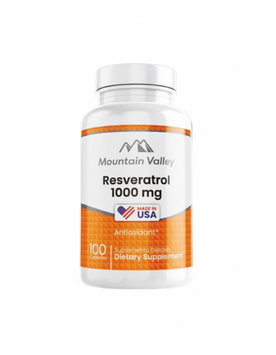 RESVERATROL 1000MG X 100CAPS