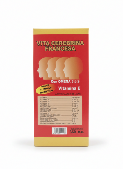 VITACEREBRINA FRANCESA X 360